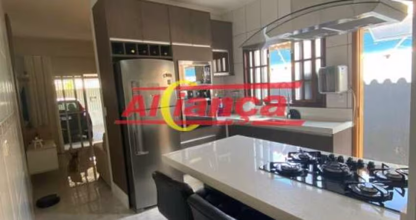 CASA COM 3 QUARTOS  COM UMA SUÍTE Á VENDA, 70 M² - VILA NOVA BONSUCESSO- GUARULHOS - SP