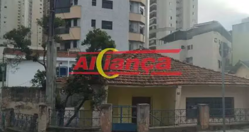 Casa terrea de esquina no centro de garulhos , 300 metros, ideal para prestação de serviços