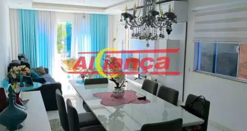 Sobrado a venda com 3 quartos e 4 banheiros, 250m² por r$ 700.000,00 pq. continental-gru.