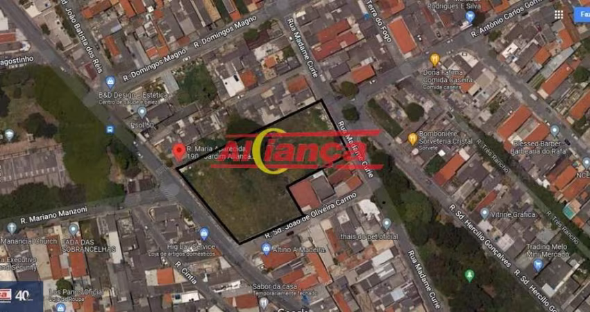 área para  construção de  condominio