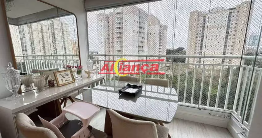 Apartamento com 3 dormitórios à venda, 71 m²- Macedo - Guarulhos/SP