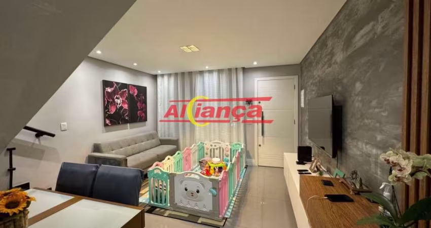 SOBRADO COM EXCELENTE ACABAMENTO À VENDA, 117M² DE ÀREA CONSTRUIDA - JD. SANTA MENA - GUARULHOS/SP
