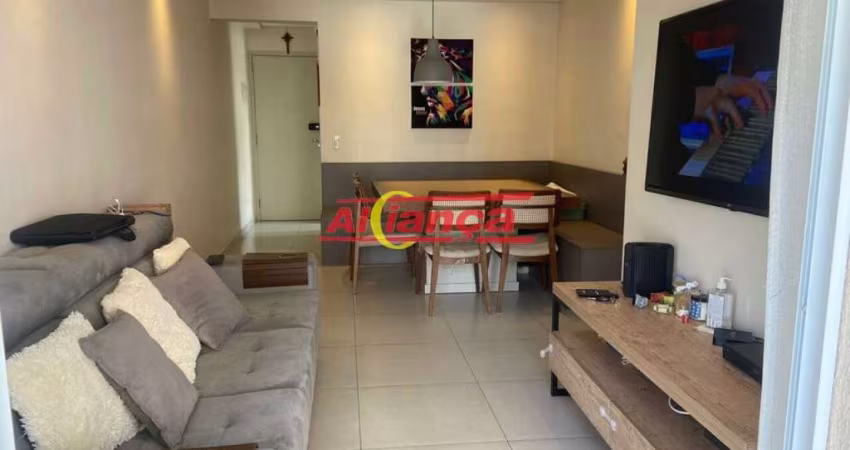 APARTAMENTO COM 3 DORMITÓRIOS SENDO 1 SUITE À VENDA, 70 M² - Picanço -GUARULHOS/SP