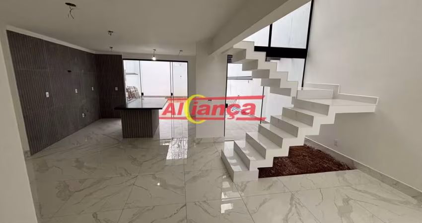 CASA VENDA, 3 QUARTOS SUÍTES, 4 VAGAS, TERRENO 7x25m (COM OU SEM PSCINA), CARMELA 3, GUARULHOS, SP