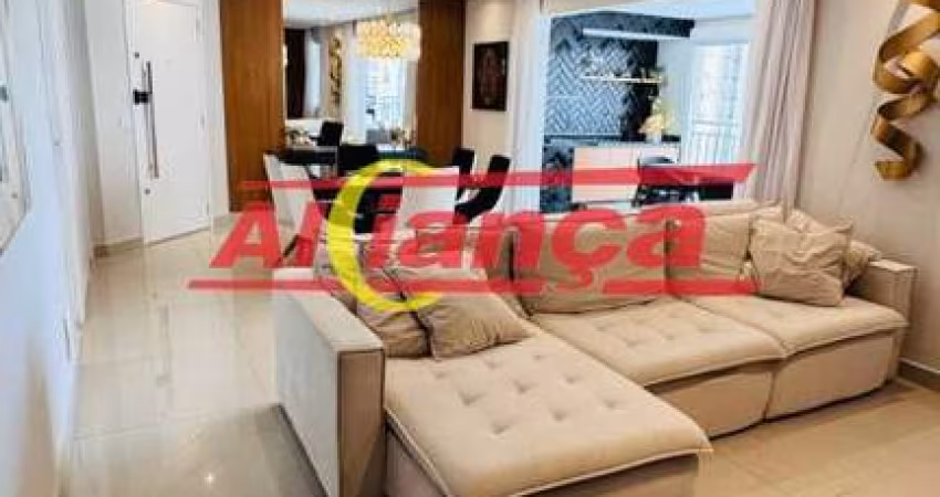 Apartamento com 128m² de Alto Padrão no Condomínio Supera ? Vila Augusta, Guarulhos