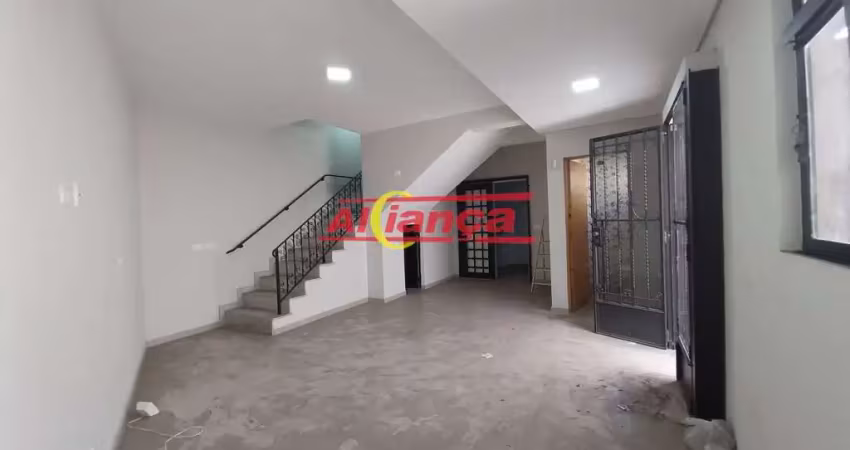 Casa residencial, terreno grande de esquina em área comercial - praça 8 - guarulhos