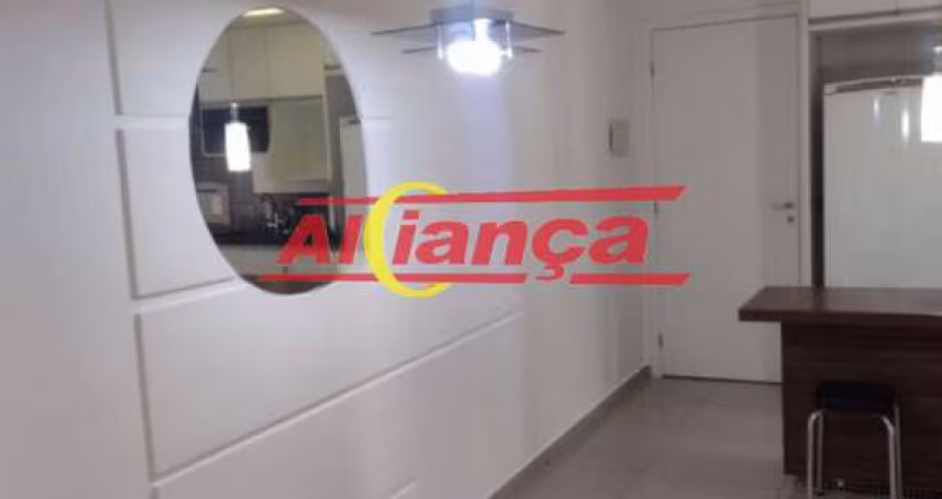 Apartamento com 2 dormitórios, banheiro, vaga - Vila Augusta - Guarulhos