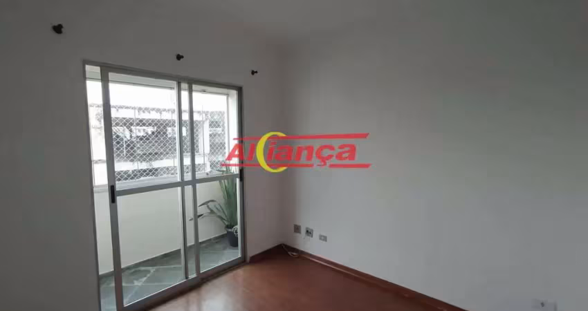 Apartamento com 2 dorm, 1 vaga de 58m²- Bom clima-Guarulhos-Sp.