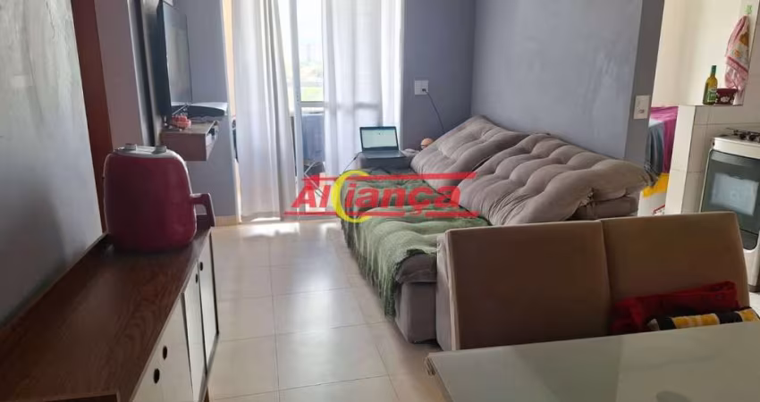 APARTAMENTO 55M²  2 DORMITÓRIOS COM SUÍTE À VENDA-PQ CONTINENTAL-GRS/SP