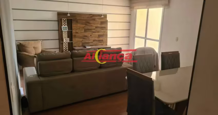Apartamento com 3 dorm sendo 1 suíte  residencial à venda, Jardim Nova Taboão, Guarulhos -  Residenc
