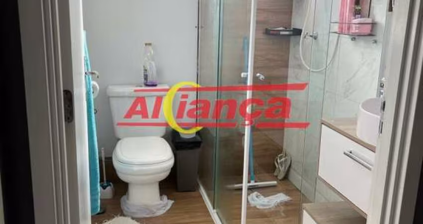 2 quartos, sala cozinha/lavanderia,1 vaga - 52m2