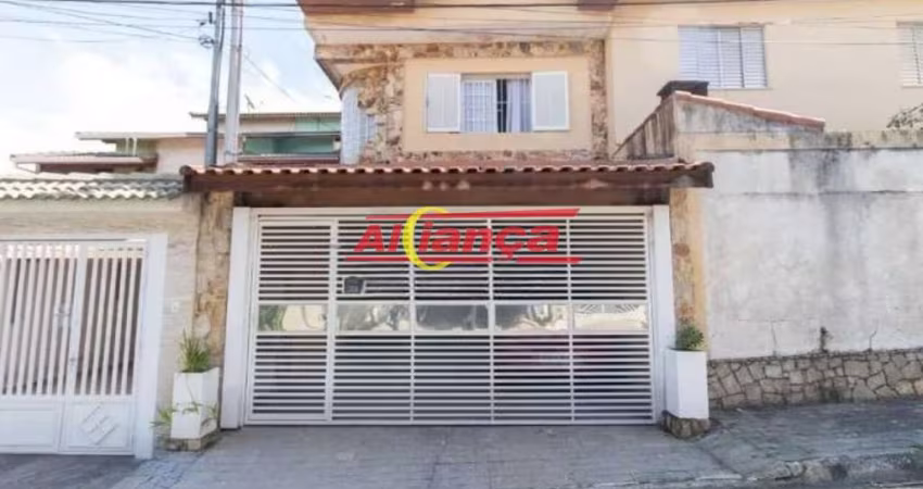SOBRADO COM 3 DORMITÓRIOS (1 SUÍTE) E 2 VAGAS, 163 m² - VILA TIBAGI  - GUARULHOS/SP