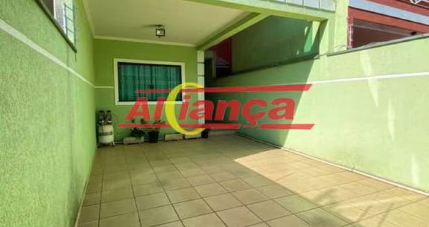Sobrado 3 Quartos 1 suíte na Jd. Zaira Centro de Guarulhos - 4 Vagas 170m² Comercial e Residencial