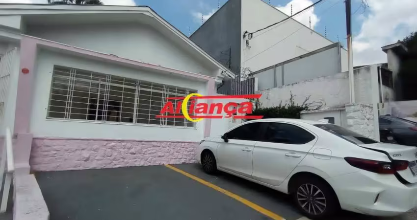 Vendo Casa Térrea de Esquina Residencial ou Comercial Centro de Guarulhos com 247 m²