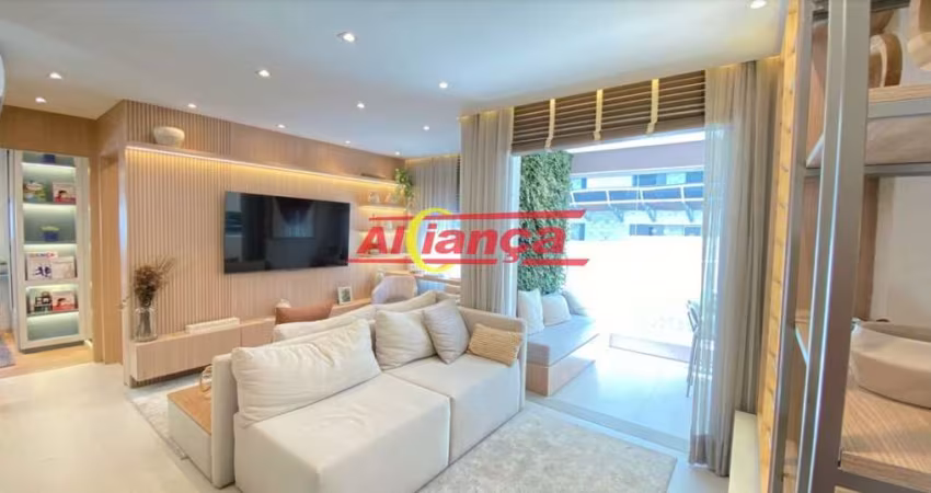APARTAMENTO COM 2 DORMITÓRIOS À VENDA, 56,84 M² - PICANÇO - GUARULHOS/SP