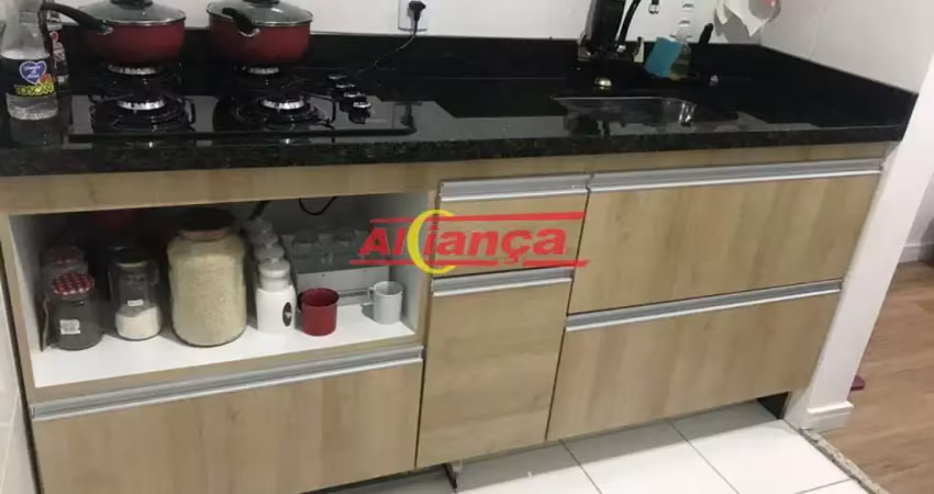 Apartamento com 2 dormitórios à venda, 75 m² - vila milton ? guarulhos/sp