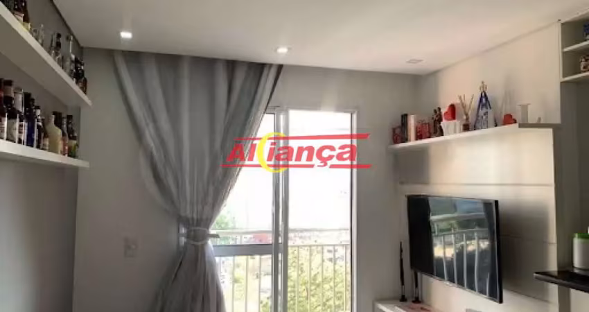 Venda Ap 2 Dorm. sendo 1 Suíte, 1 vaga ao Lado do Shopping Maia em Jardim Flor da Montanha GUA