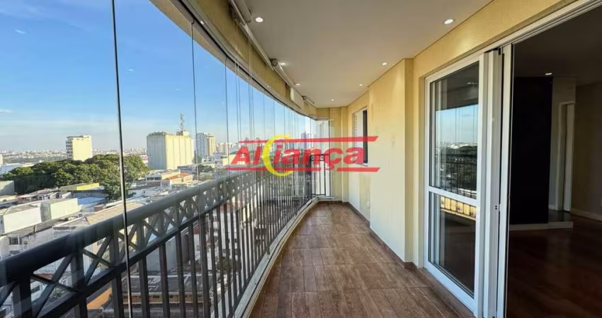 APARTAMENTO DE ALTO PADRÃO à venda com VISTA LIVRE e 2 SUÍTES no CENTRO DE GUARULHOS