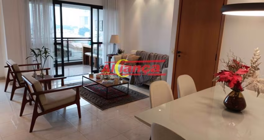 Apartamento 134 m² no Miolo do Tatuapé, 3 suítes, 3 vagas e depósito privativo
