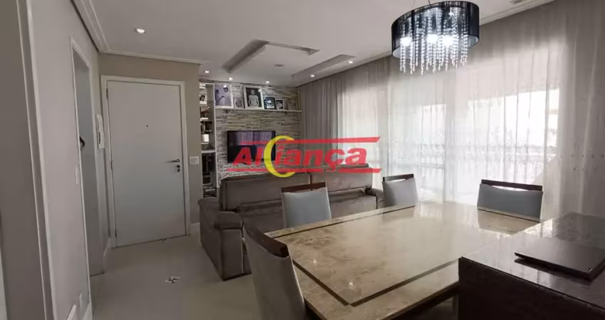 Apartamento com 3 dormitórios à venda 86m² - vila leonor - guarulhos/sp