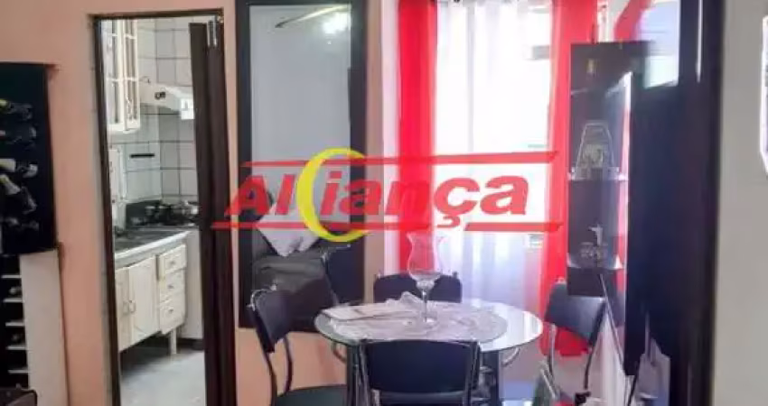 Apartamento 2 dormitórios - 48m² - jardim valéria - guarulhos/sp