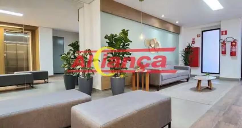 Apartamento com 2 dormitórios à venda, 42,41 m² - vila das palmeiras - guarulhos - sp