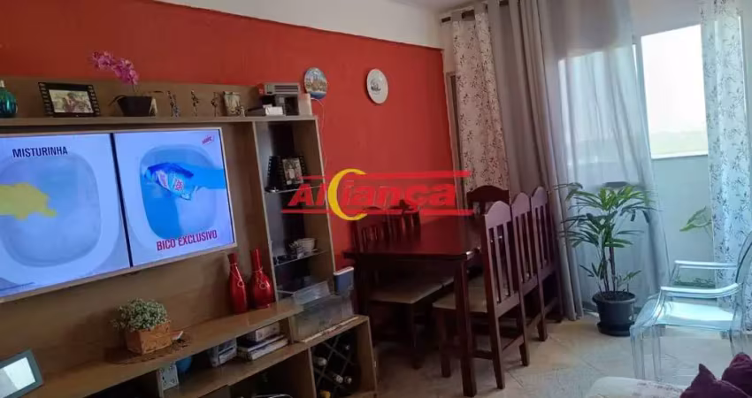 Apartamento a venda com 2 quartos com, 58 m² por r$ 375.000,00 - gopouva- guarulhos/sp.