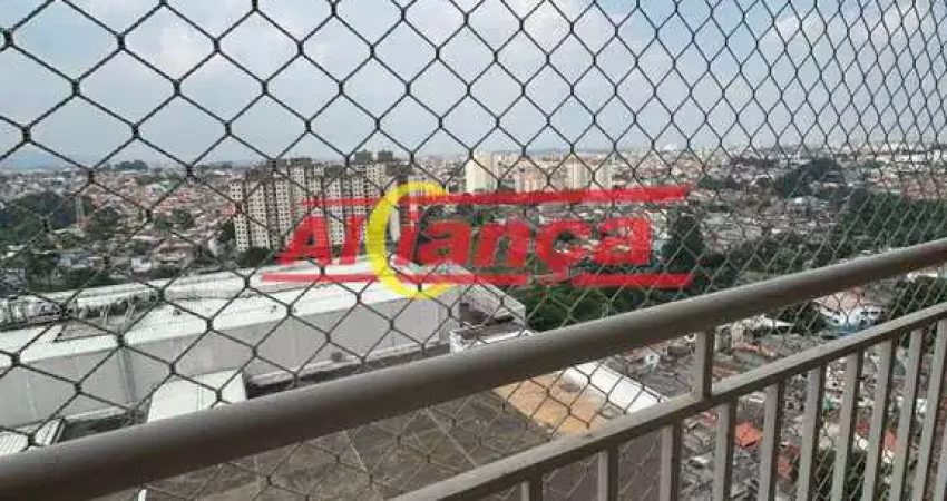 Apartamento 60 m² vista livre, 2 dorms, sendo 1 suíte e 2 vagas no condominio residence