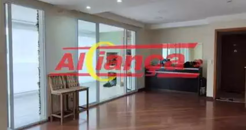 Apto à venda de 96m² com sala ampliada, varanda gourmet, 2 vagas
