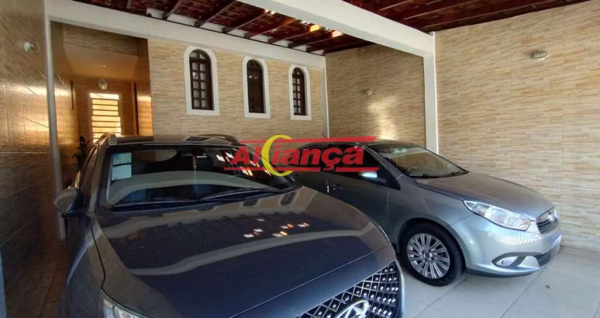 Sobrado à Venda, 3 quartos (2 suítes), 2 vagas - Jardim Terezópolis - Guarulhos