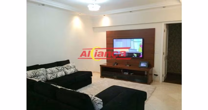 APARTAMENTO COM 3 DORMITÓRIOS SENDO 1 SUITE  À VENDA, 130 M² -Vila Galvão - Guarulhos - SP