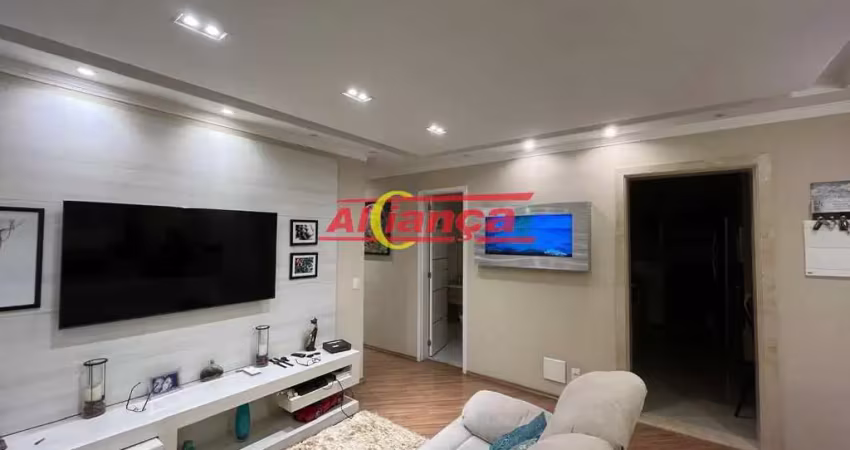 Lindo apartamento condomínio supera 110 metros 2 suítes