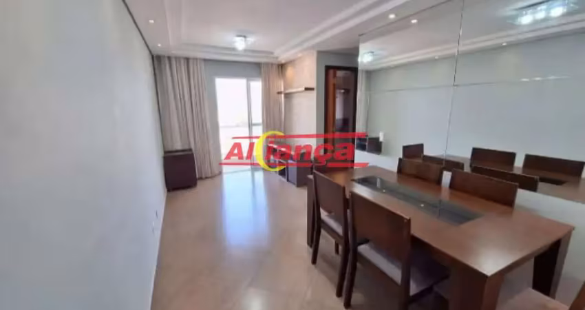 Apartamento com 2 dorms, vaga coberta, sacada decorada no parque tiquatira