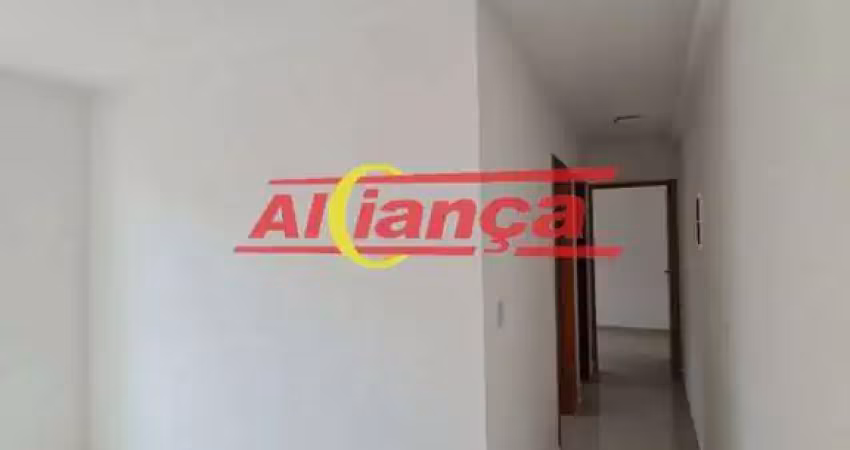 APARTAMENTO NOVO 53 M² , com porcelanato, 2 dormitórios, sala 2 ambientes com varanda e 1 vaga