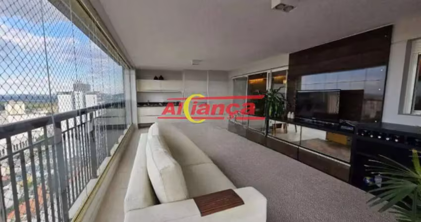 Apartamento 3 dormitórios e 3 suítes com 162m2 no macedo