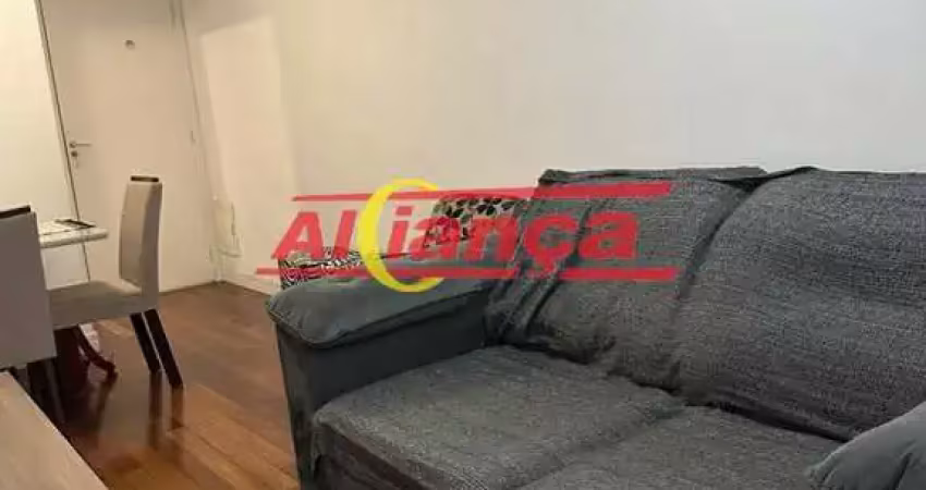 Apartamento com 2 dormitórios à venda, 72 m² - gopouva - guarulhos/sp