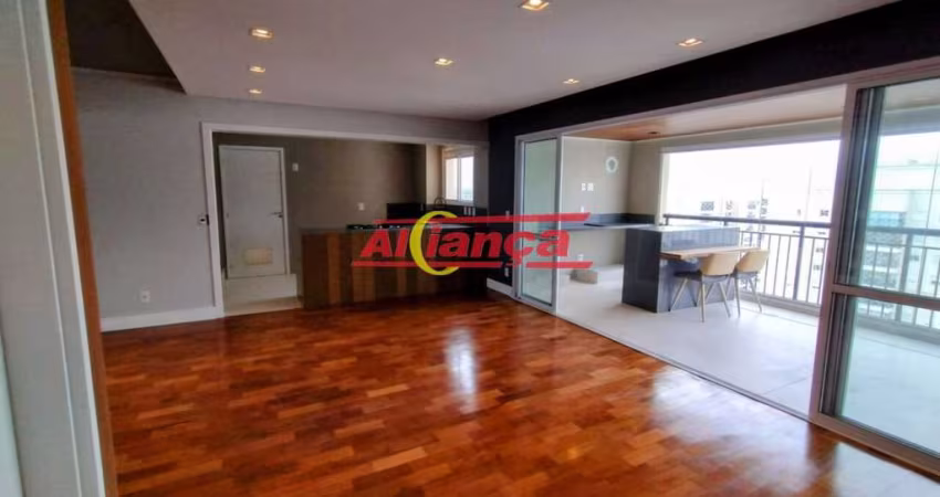 Apartamento com 3 suítes à venda, 154m² - cidade maia - guarulhos