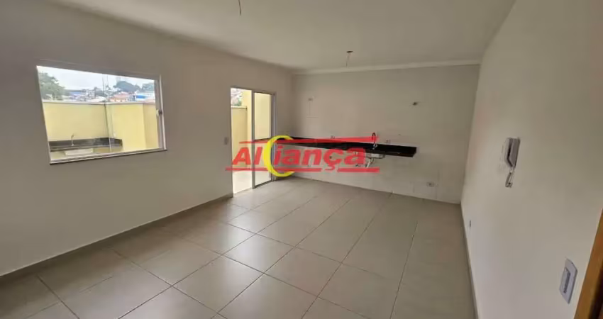 Apartamento na vila isolina mazzei com quintal e churrasqueira privada