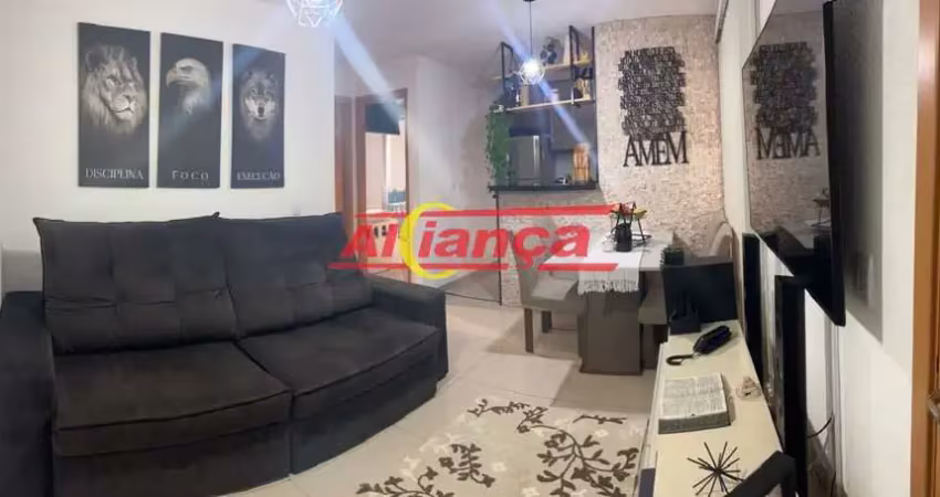 Apartamento 02 quartos, 47m²,  na água chata - guarulhos