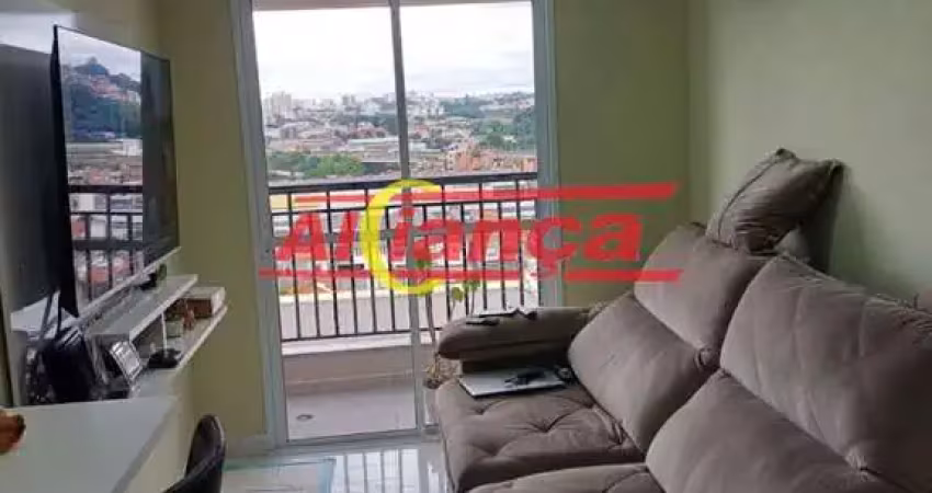 Apartamento com 2 dormitórios à venda, 46m² - vila galvão - guarulhos/sp
