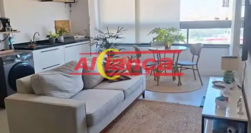 Apartamento com 2 dormitórios à venda, 69m² - vila augusta - guarulhos/sp