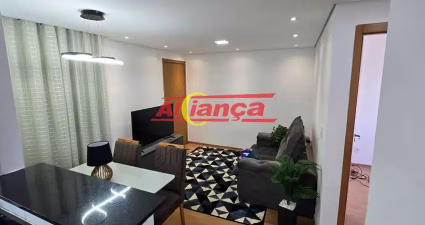 Apartamento mobiliado com 2 dormitórios - próximo ao shopping bonsucesso