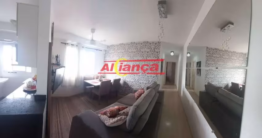 Apartamento com 2 dormitórios à venda, 45 m² - cocaia - guarulhos - sp