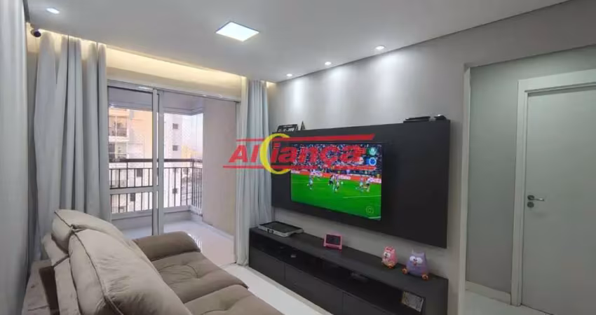 Apartamento à venda com 2 quartos (1 suíte), jardim aida guarulhos/sp