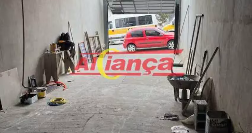 Salão comercial com 4 apartamentos residenciais, 250 m² (bom p/ renda) - jd.adriana - guarulhos-sp.