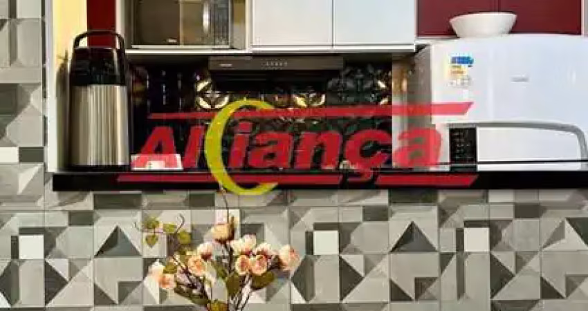 Apartamento mobiliado com piscina - 2 quartos jardim city - guarulhos