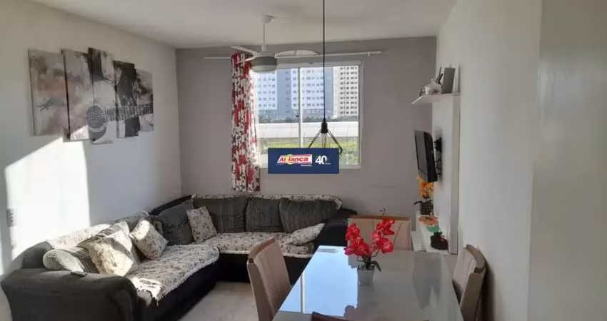 Apartamento de 40m², 2 dormitórios, 1 vaga- vl. nova bonsucesso- guarulhos-sp.