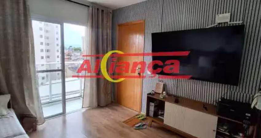 Apartamento com 2 dormitórios à venda, 50 m² - vila rosália - guarulhos - sp