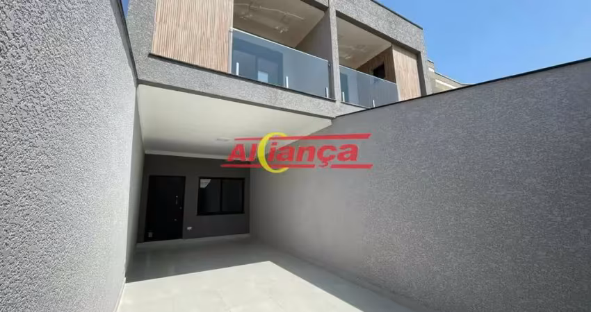 Venda sobrado luxuoso na vila carrão -  158 m², 3 suítes, 2 vagas e área gourmet