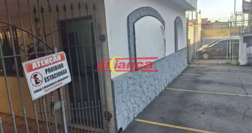 Casa térrea comercial  -3 quartos (1 suite ) salão fundos - 324m² - 8 vagas - guarulhos / sp